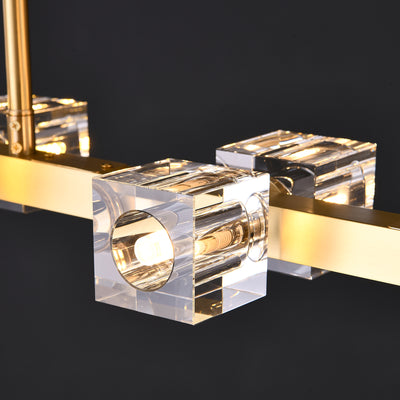 Symmetry Cube Crystal Chandelier