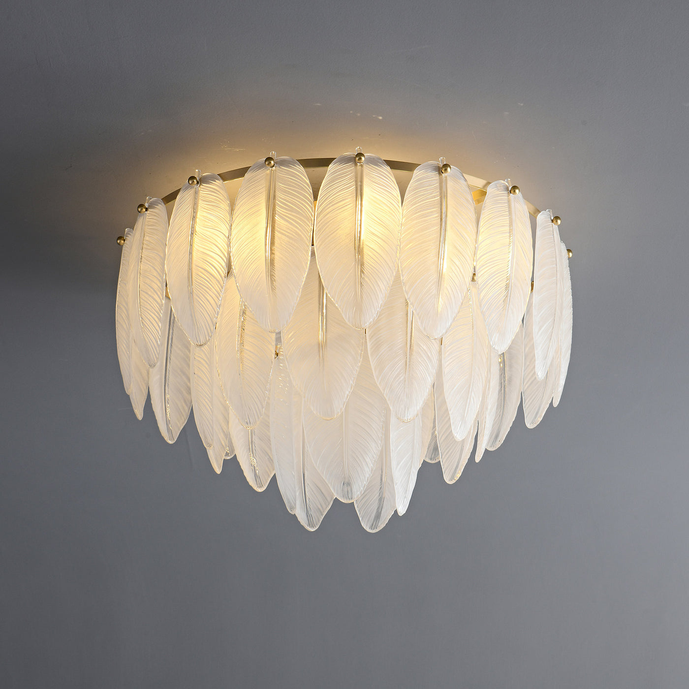 White Feather ceiling lamp