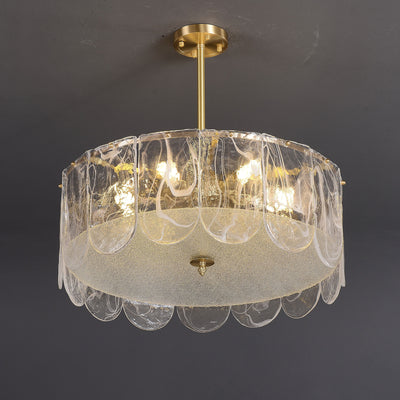 Transparent Glass Chandelier