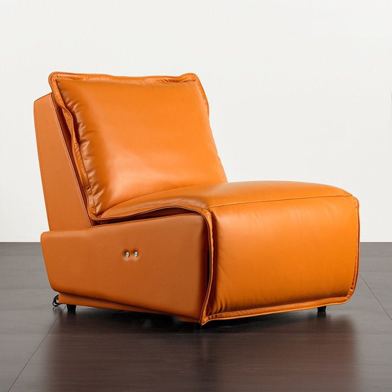 Swivel Manual Glider Recliner Cushioned Chair