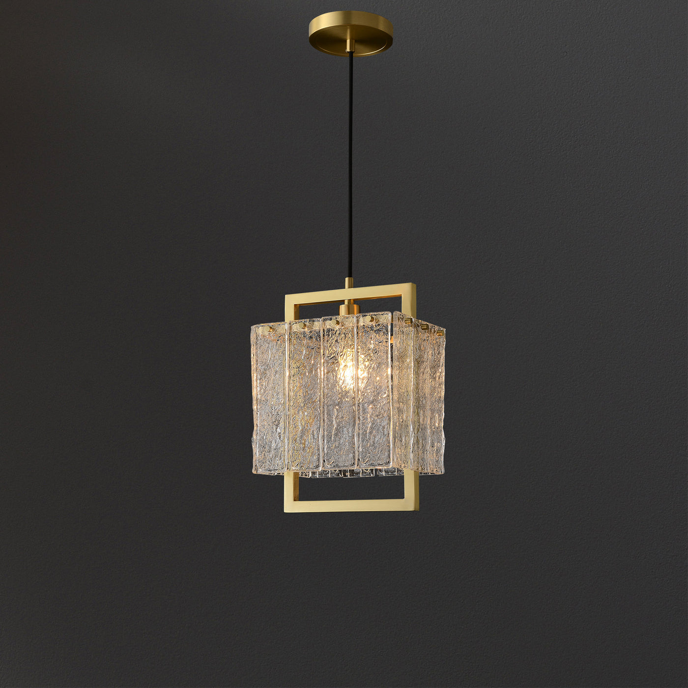 Grass Square Pendant Light