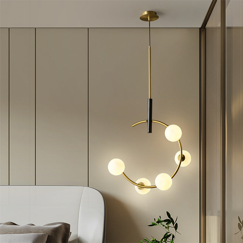 Moon Ball Chandelier