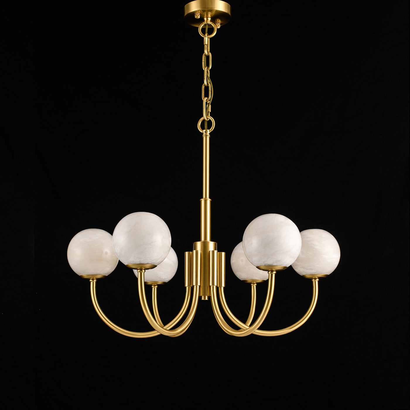 Modern marble chandelier