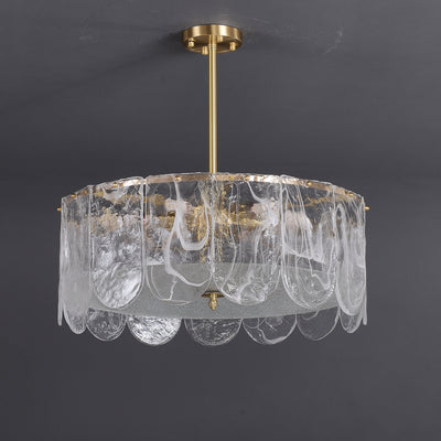 Transparent Glass Chandelier
