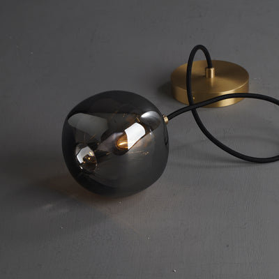 Modern black apple pendant lighting