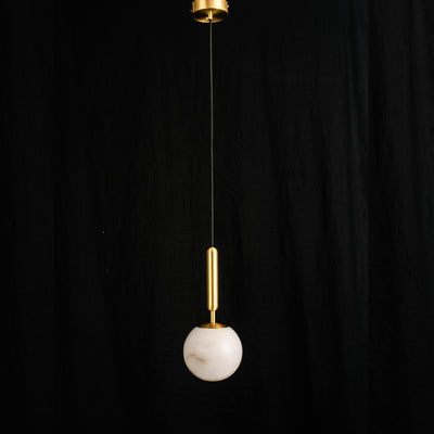 Modern marble pendant lighting