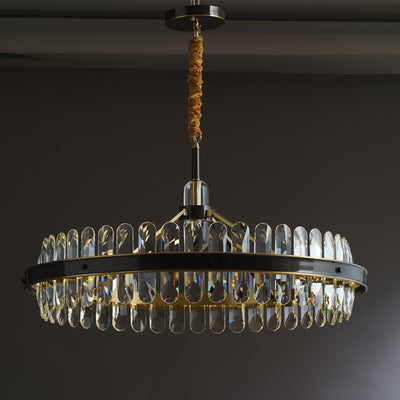 Creative crystal ring chandelier