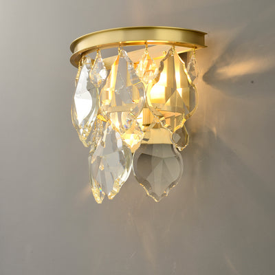Crystal Fragment Wall Sconce