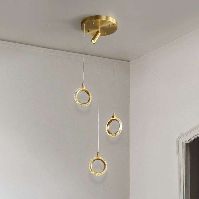 Creative ring chandelier