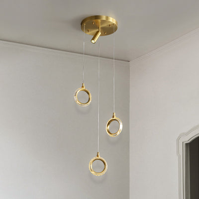 Creative ring chandelier