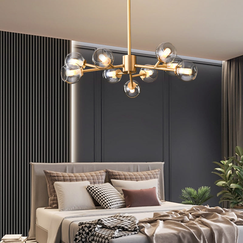Golden Bubble Chandelier