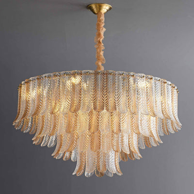 Fireworks bloom Hanging chain chandelier