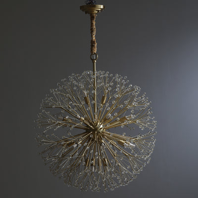 Fashion Modern Gypsophila Full Copper Chandelier