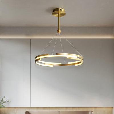 Creative simple ring chandelier
