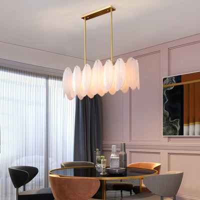 Snowflake Line Chandelier