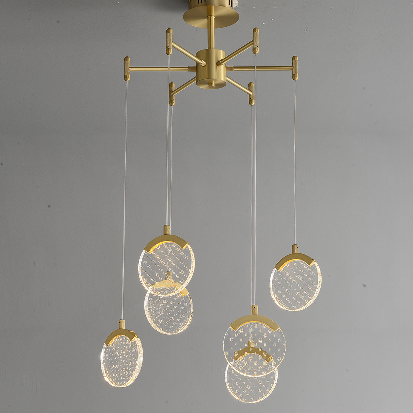 Fashion Modern Brass chandelier