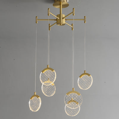 Fashion Modern Brass chandelier