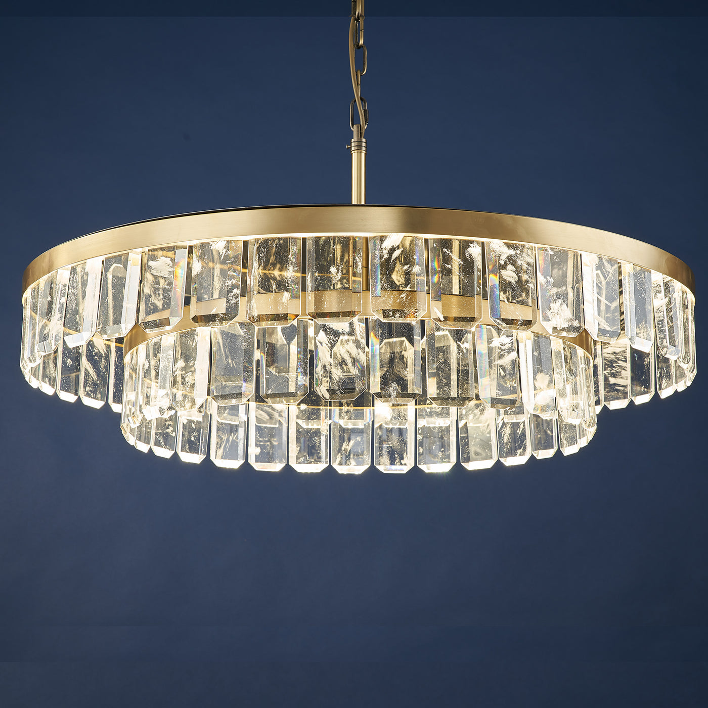 Nordic postmodern crystal chandelier