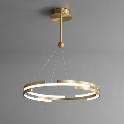 Creative simple ring chandelier