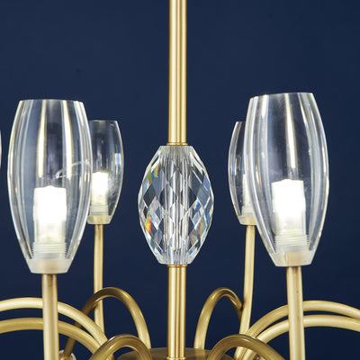 Creative cross chandelier