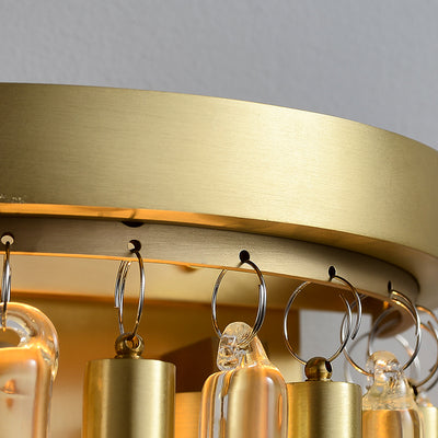 Gold tassel Wall Sconce