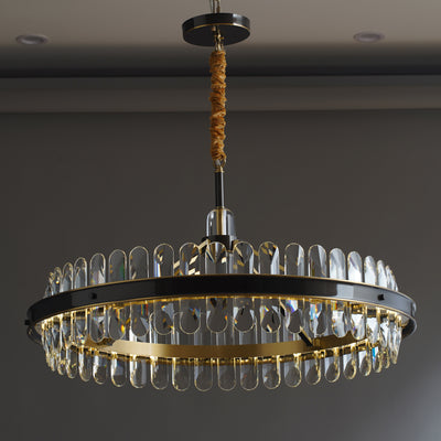 Creative crystal ring chandelier