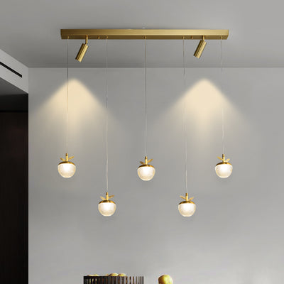 Creative apple rectangle chandelier