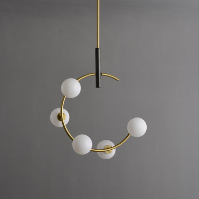 Moon Ball Chandelier