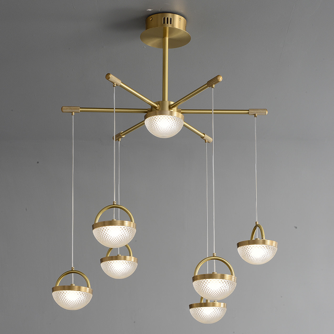 Creative ball style chandelier