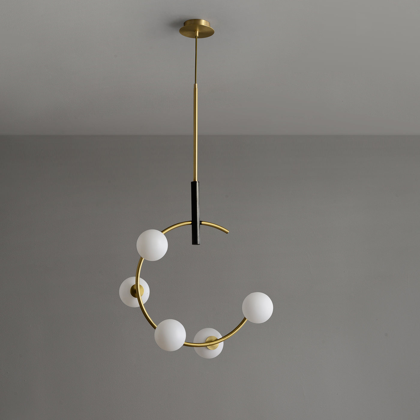 Moon Ball Chandelier