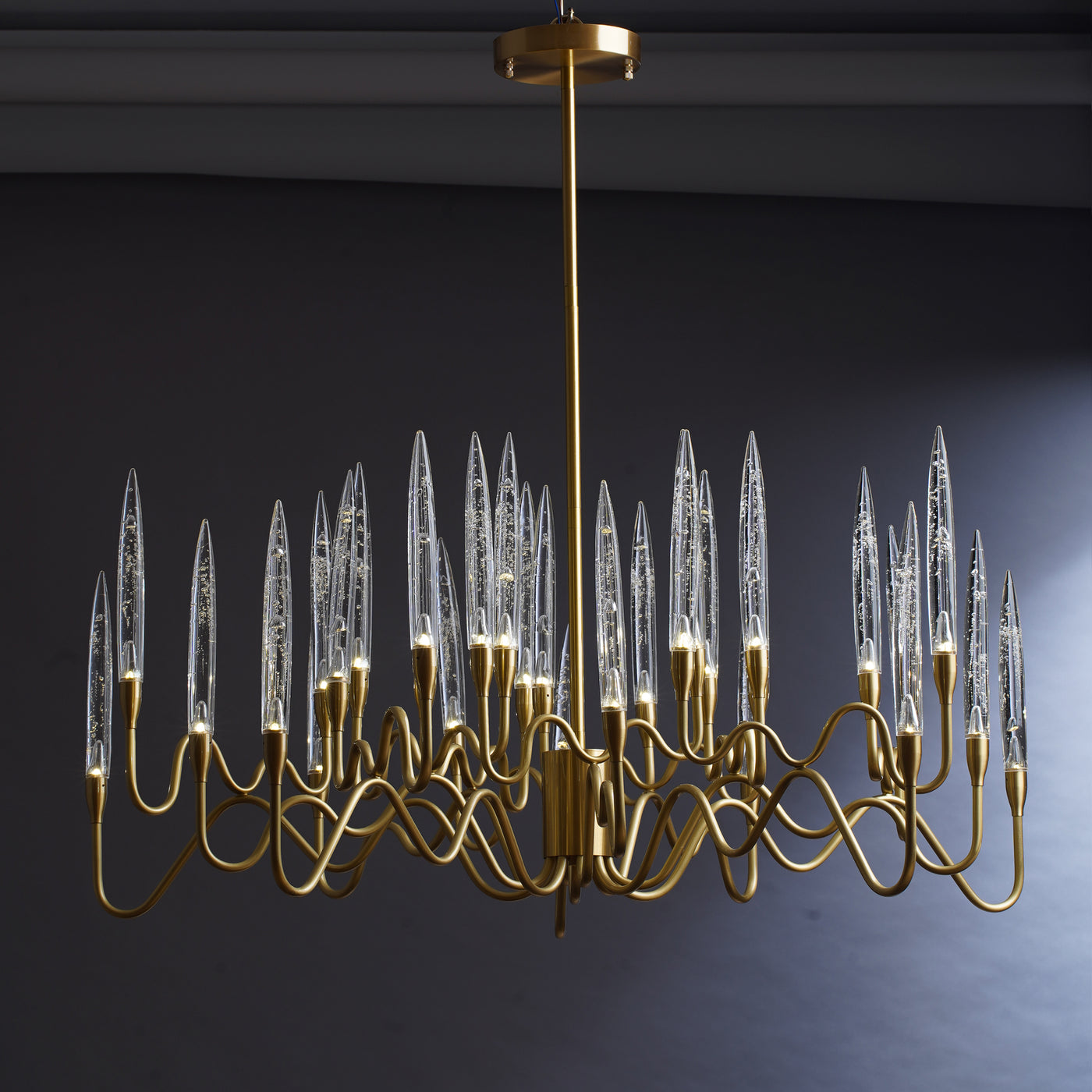 Creative Arrow Copper Postmodern Luxury Chandelier