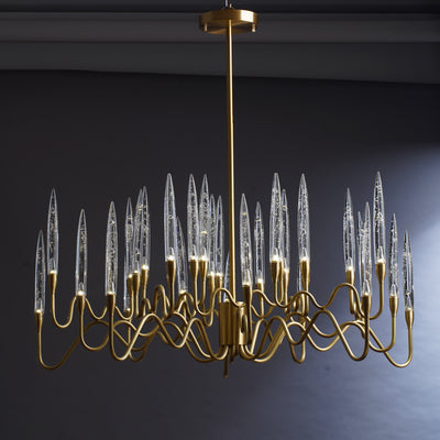 Creative Arrow Copper Postmodern Luxury Chandelier