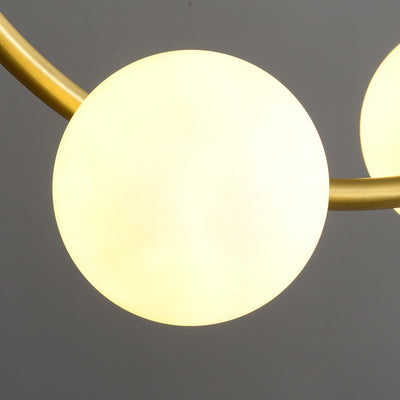 Moon Ball Chandelier