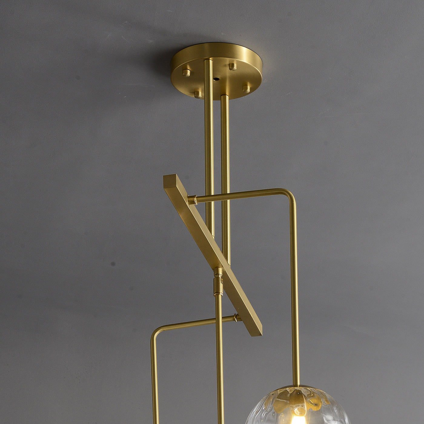 Modern spherical chandelier
