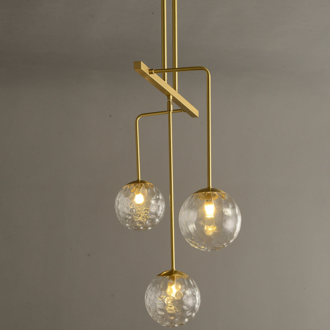 Modern spherical chandelier
