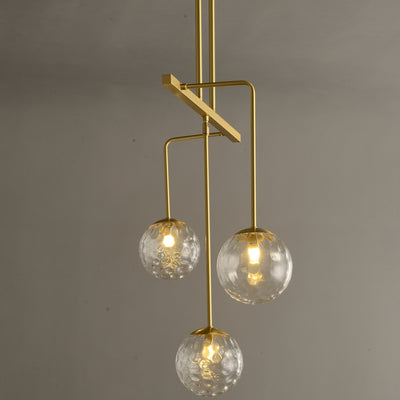 Modern spherical chandelier