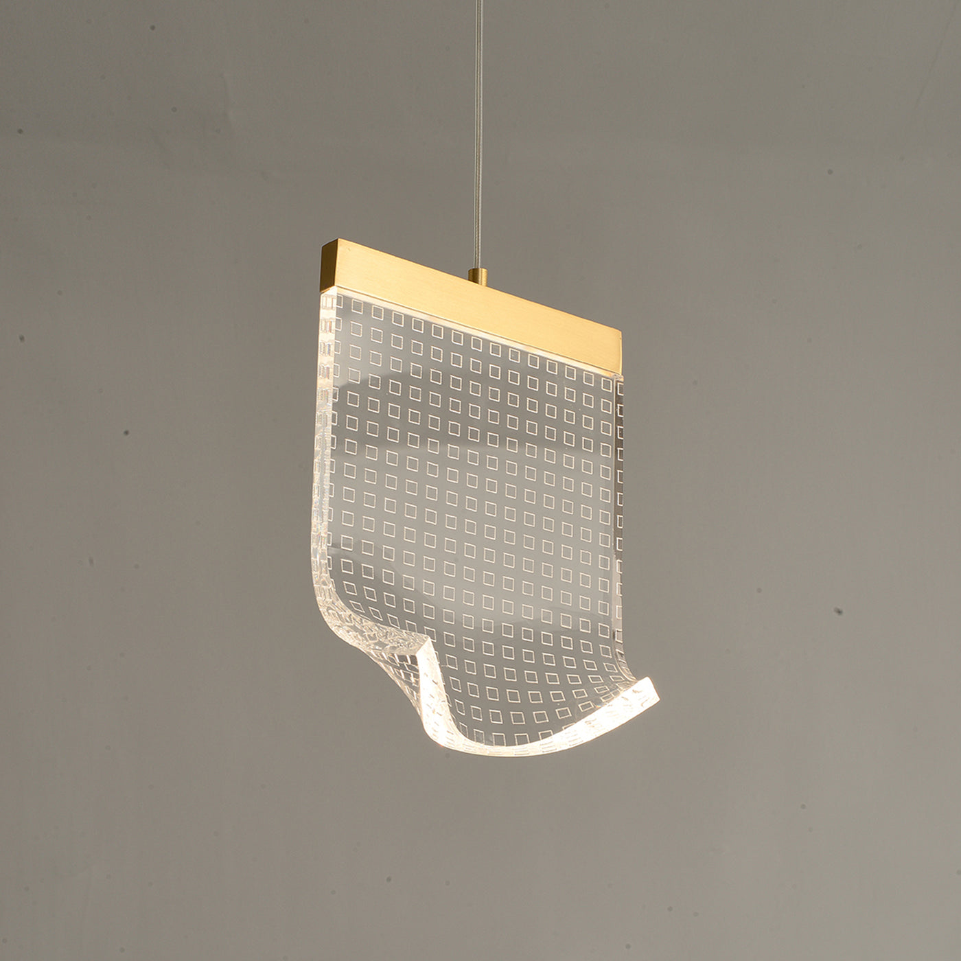 Modern creative rectangle chandelier