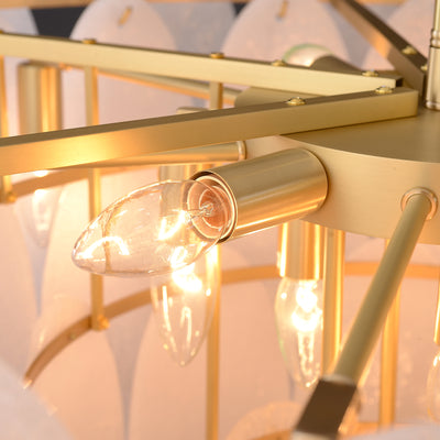 Snowflake Line Chandelier