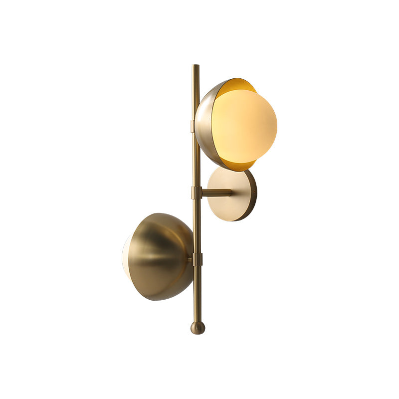 Two-way ball wall sconce