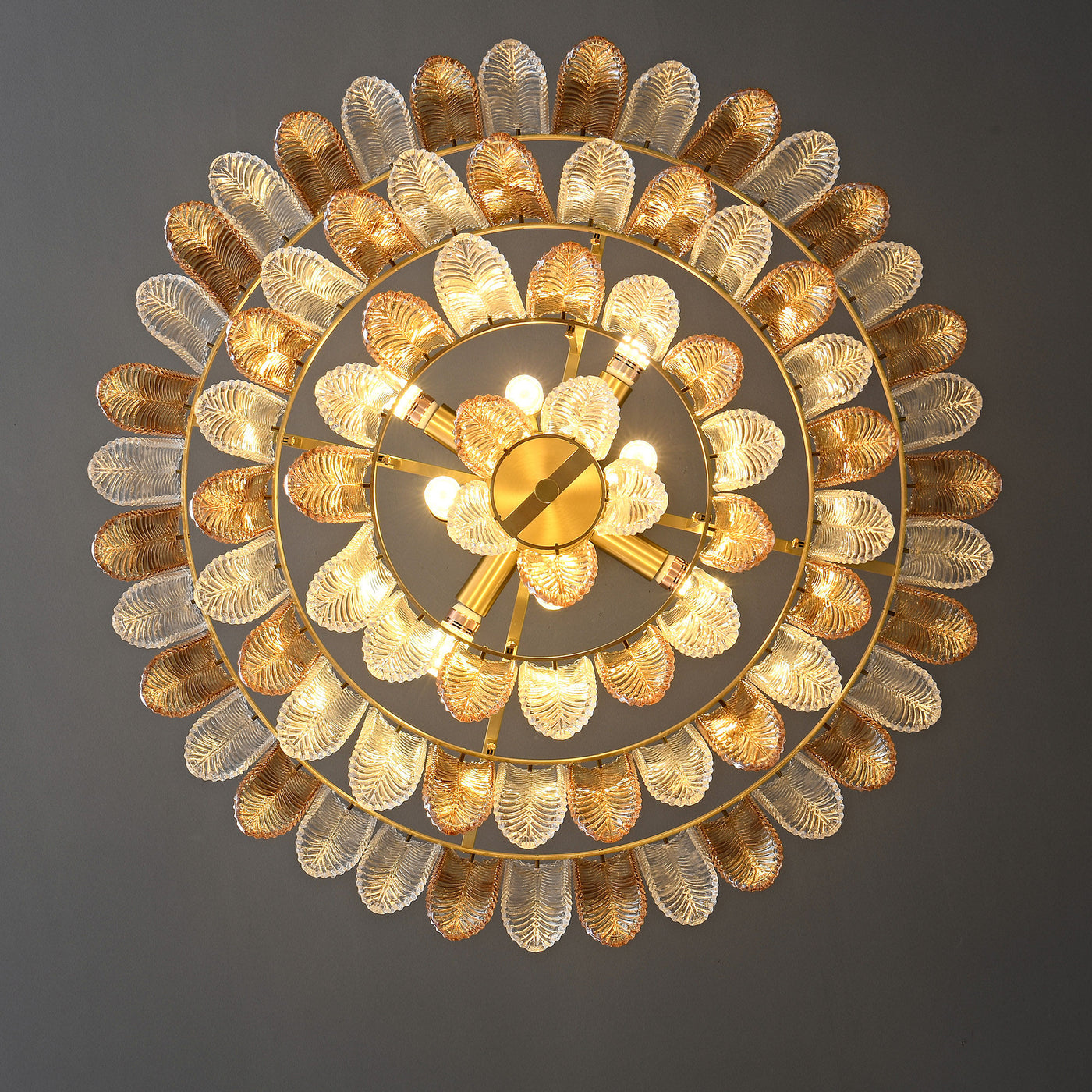 Fireworks bloom Hanging chain chandelier