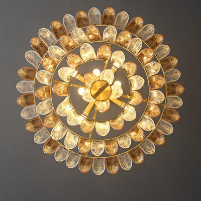 Fireworks bloom Hanging chain chandelier