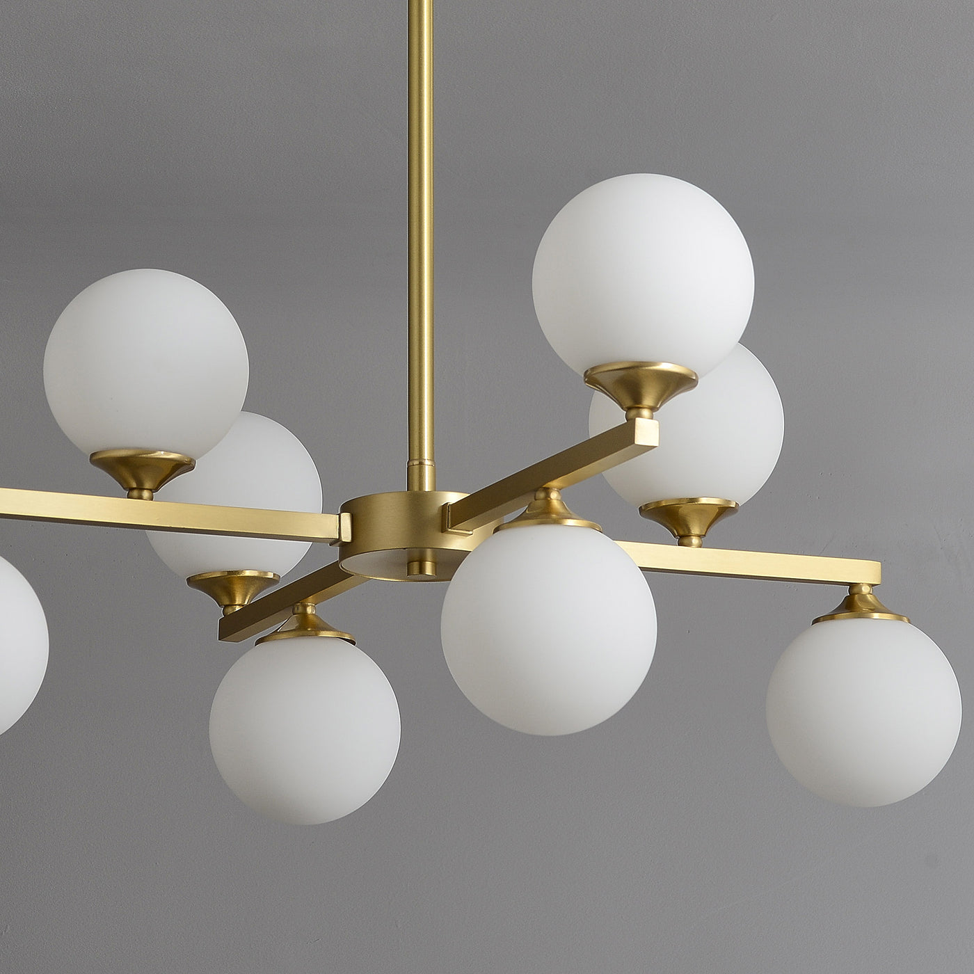 8-Lights Ball Chandelier