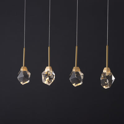 Rectangle Crystal Diamond Chandelier