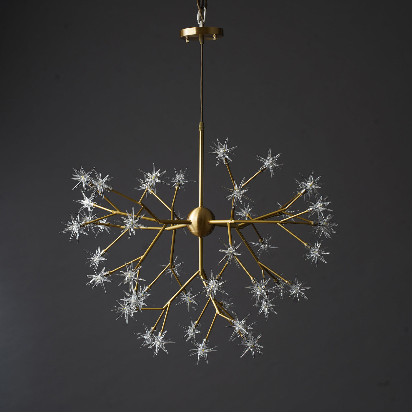 Light luxury meteor chandelier