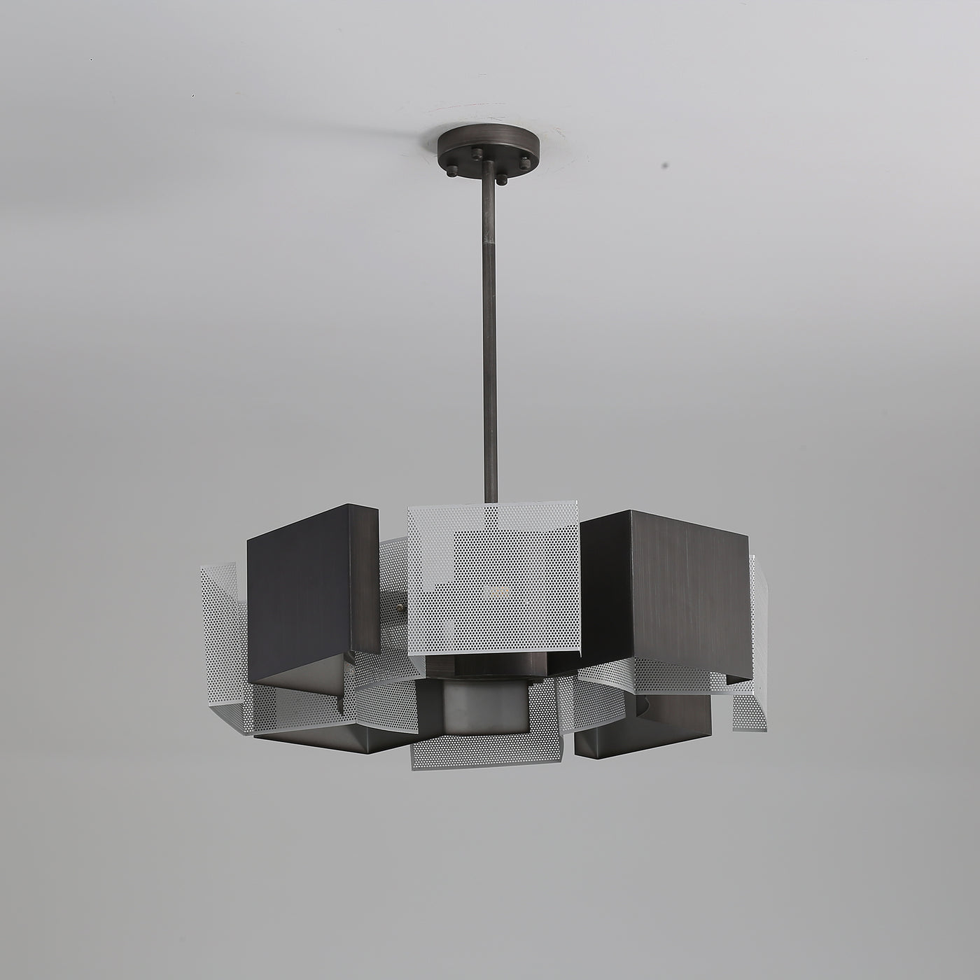Classic Black ink round chandelier