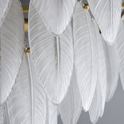 White Feather ceiling lamp