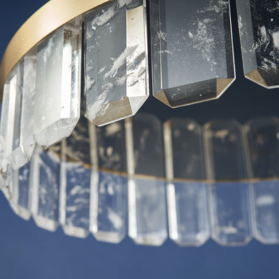Nordic postmodern crystal chandelier