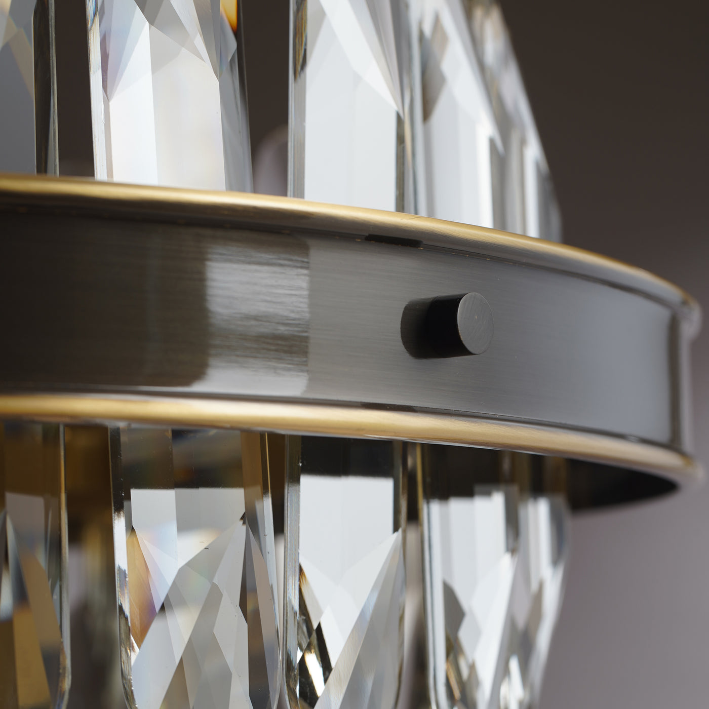 Creative crystal ring chandelier