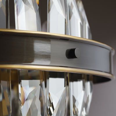 Creative crystal ring chandelier