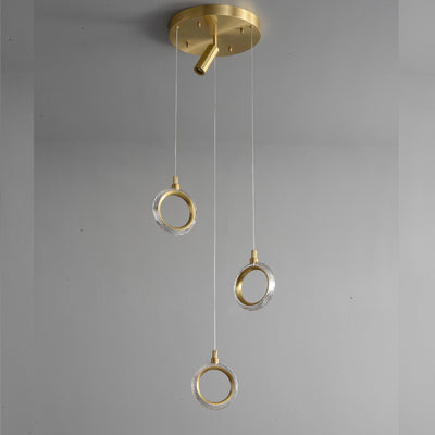 Creative ring chandelier